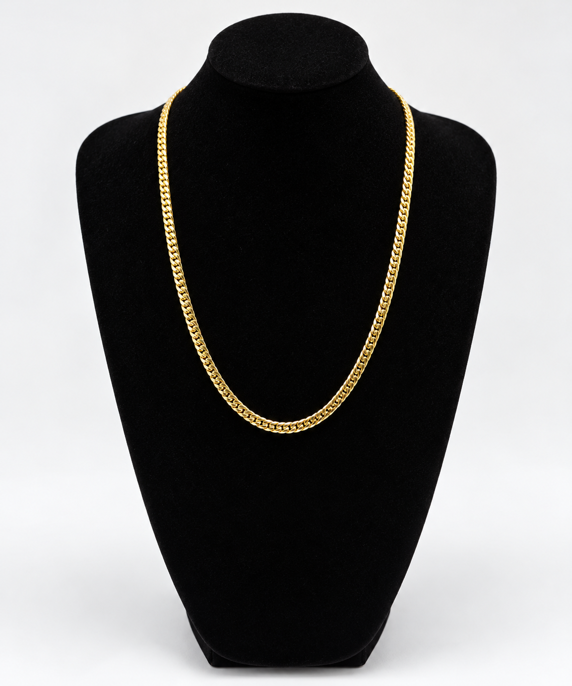Cadena Cubana de Oro 18K 60 cm | Grosor 5 mm | Peso 32,4 g