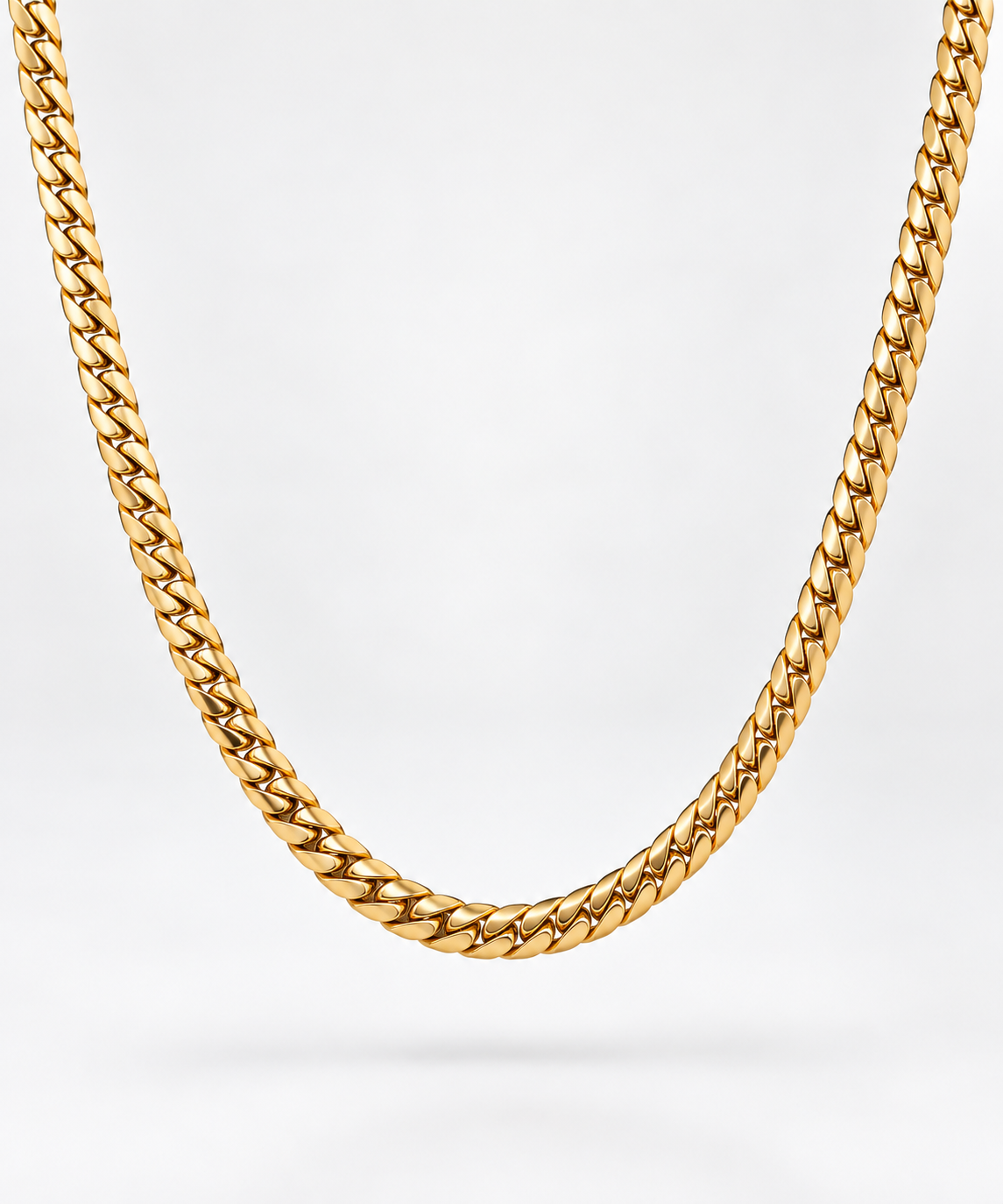 Cadena Cubana de Oro 18K 60 cm | Grosor 5 mm | Peso 32,4 g